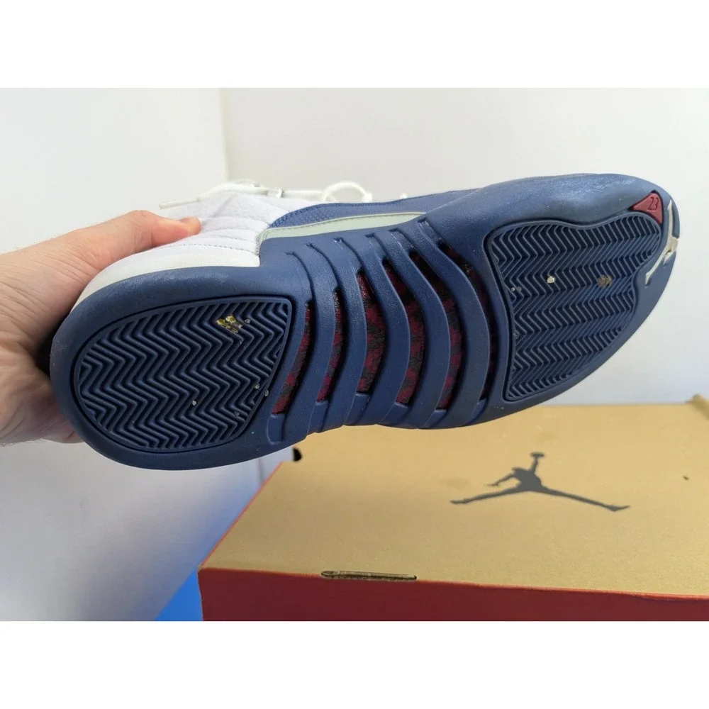 Size 13 - Air Jordan 12 Retro French Blue 2016 Men's High Top Leather 130690-113
